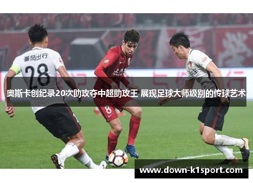 奥斯卡创纪录20次助攻夺中超助攻王 展现足球大师级别的传球艺术